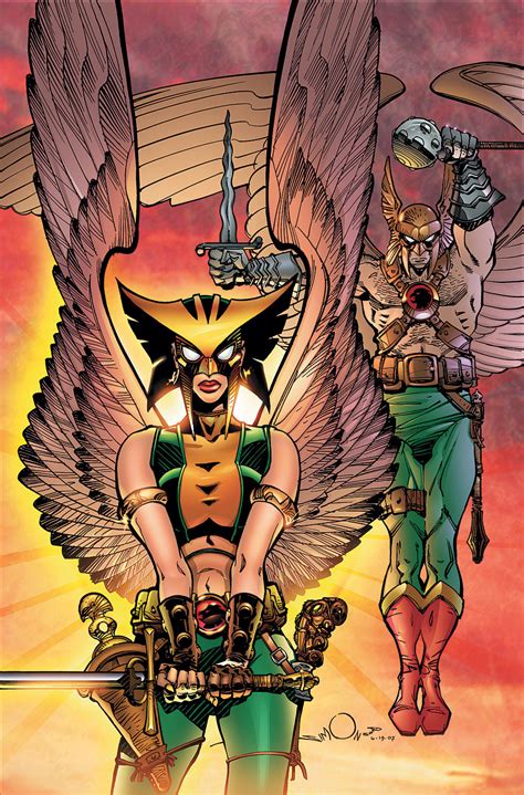 Hawkgirl Hawkman Returns Tp Comic Art Community Gallery Of Comic Art