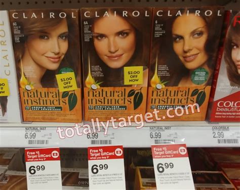 100% gray coverage in just 10 minutes. Clairol Natural Instincts Hair Color Only 33¢ at Target ...