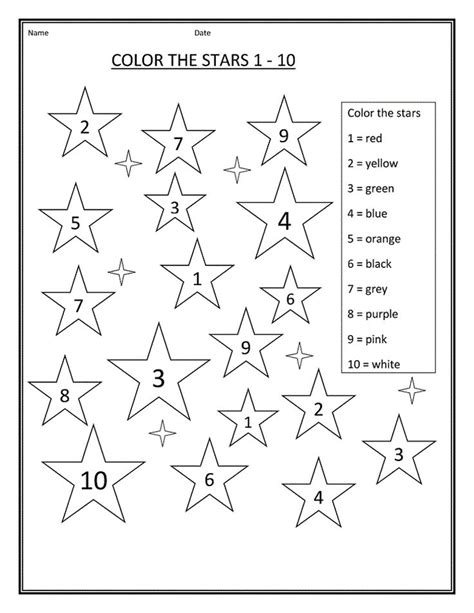 year  worksheets kids learning activity kindergarten math