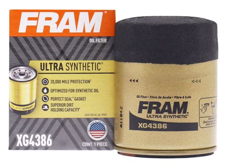 Buy Fram Ultra Synthetic Automotive Replacement Oil Filter Designed