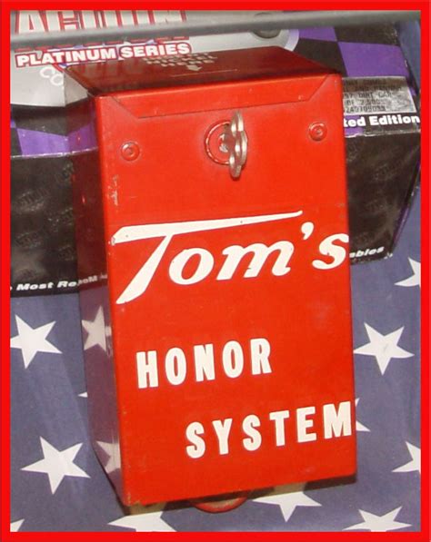 Toms Honor System Box For Toms Rack1950s Bottle Opener Wall