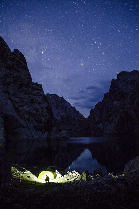 Kirghizistan : bivouac au lac Kol-Suu | Nuit étoilée, Photos paysage