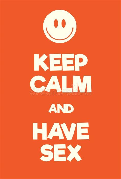 keep calm and have sex stock vector illustration of decoration 83098066