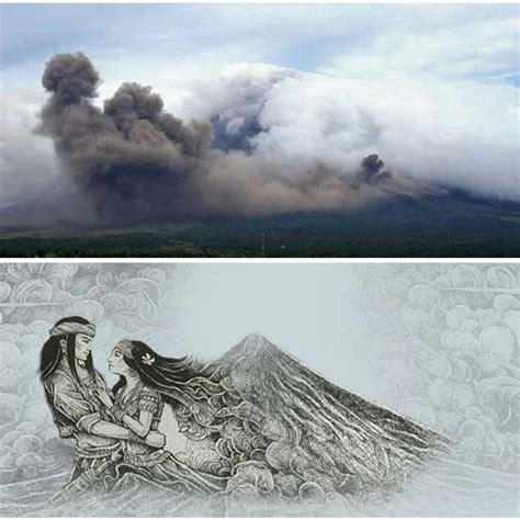 The Legend Of The Mayon Volcano Pinoy Amino Amino