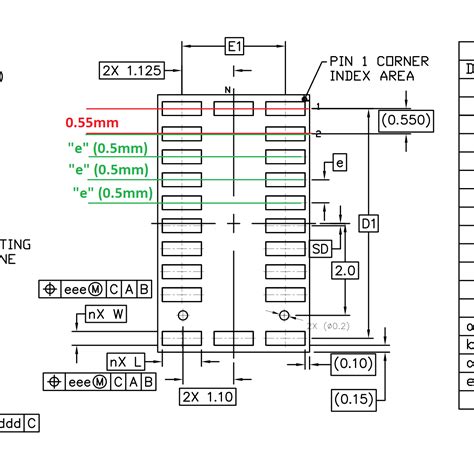 Pcb Design What Is The Correct Pin Spacing For This Footprint