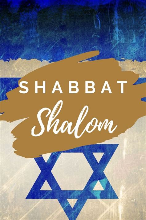 Kohathite Shabbat Shalom Card Wishes Modern Greeting Cards 10