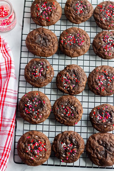 Brownie Mix Cookies Super Chewy And Fudgy Kathryns Kitchen