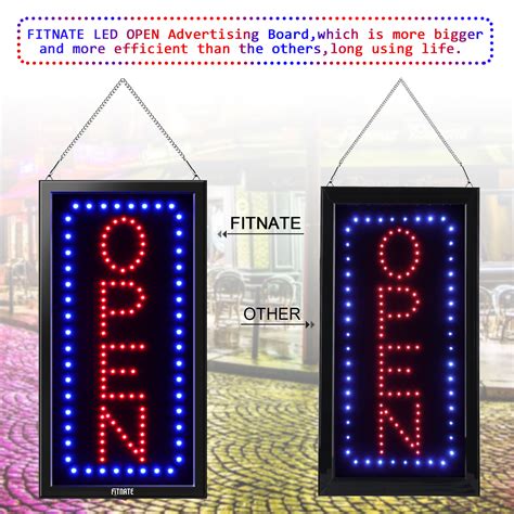 Retail And Services Ultra Bright Led Neon Open Sign For Business Store Animated Motion Light 2