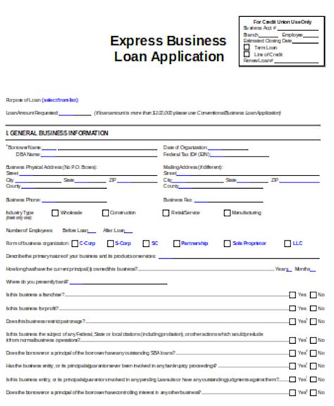 Loan Application Form Fill Online Printable Fillable