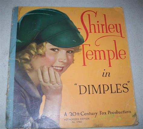Biblio Shirley Temple In Dimples By Na Softcover 1936 Saalfield