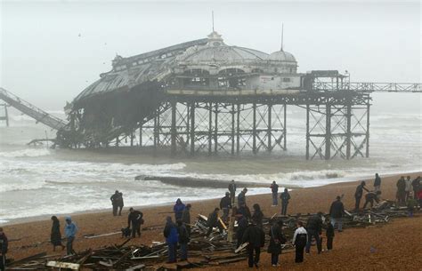 From Sinking Cities To Forgotten Piers How The Sea Has Damaged These