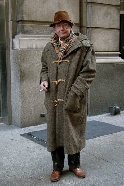 a favorite gentleman the sartorialist mens duffle coat duffel coat old man fashion winter