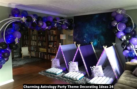 Charming Astrology Party Theme Decorating Ideas Sleepover Birthday