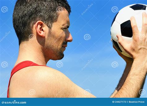 Soccer Passion Stock Image Image Of Footballer Sport 24427173
