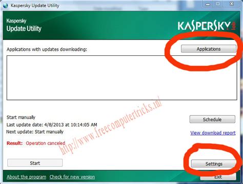 How To Update Kaspersky 2013 Offline Antivirus Kavinternet Security