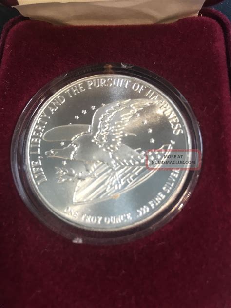 1991 Chrysler 999 Silver Coin Tribute To Bill Of Rights
