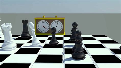 Batalha De Xadrez Chess Battle 3d Animation Youtube
