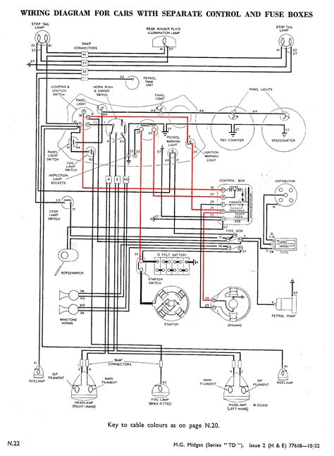 1953 Mg Td Wiring Diagram Ricky Wiring