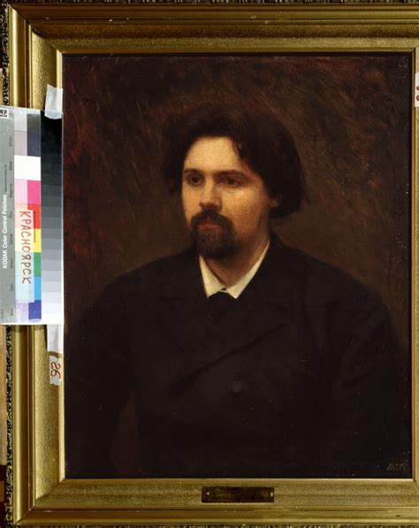 Portrait Of The Artist Vasily Surikov 1 Iwan Nikolajewitsch Kramskoi