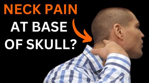 Neck Pain Base Of Head