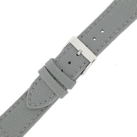 Gray Canvas Water Resistant Watch Band Gray Sport Watch Straps