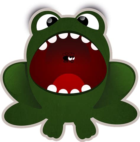 Frog Funny Cute Free Vector Graphic On Pixabay