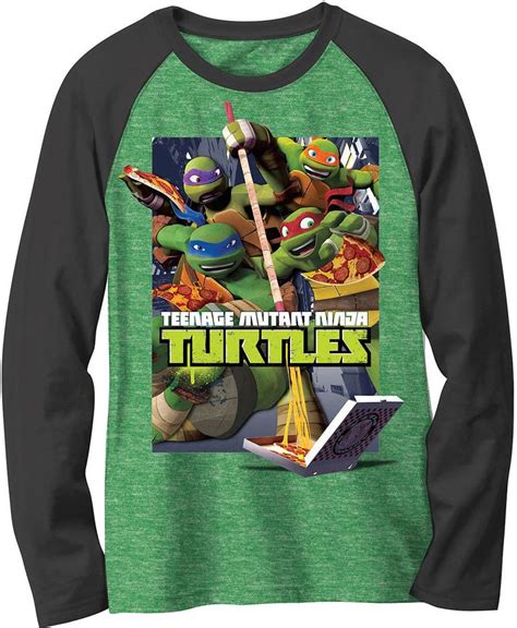 Novelty T Shirts Teenage Mutant Ninja Turtles Long Sleeve Novelty