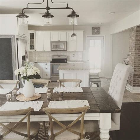 20 Farmhouse Style Dining Room Ideas Youll Want To Integrate Into Your