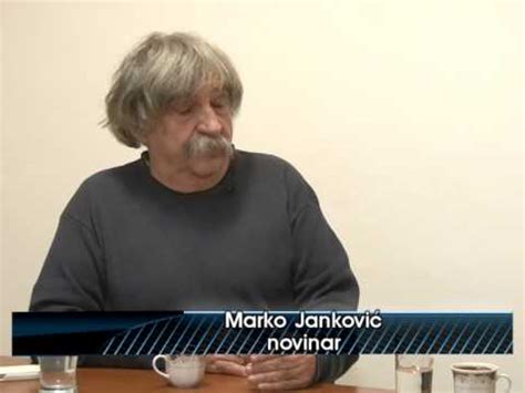 Marko jankovic profile), team pages (e.g. Sasvim licno - Marko Jankovic - YouTube