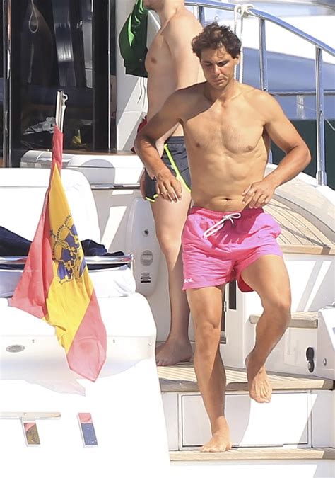 Rafael Nadal Shirtless After Wimbledon POPSUGAR Celebrity Photo