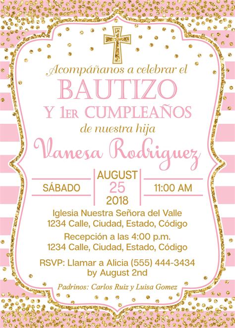 Invitaciones Bautizo Gratis