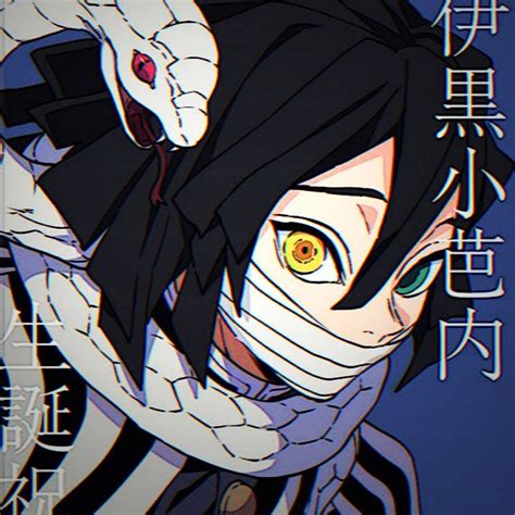 Iguro Obanai Icon Em 2022 Anime Personagens De Anime Personagens