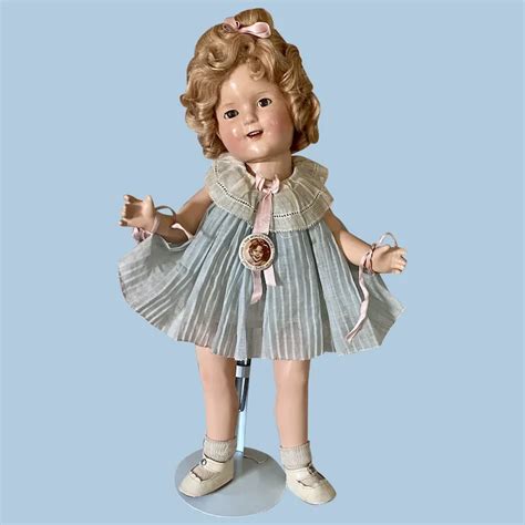 17 composition ideal shirley temple all original early doll ruby lane