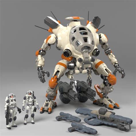 Stellar New Sci Fi Toy Line Age Of Mecha Kickstarter