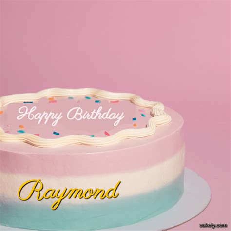 🎂 Happy Birthday Raymond Cakes 🍰 Instant Free Download