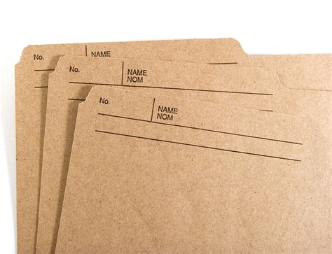 File Folder Printing Custom File Folders Printed