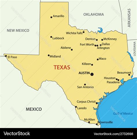 Full Map Of Texas