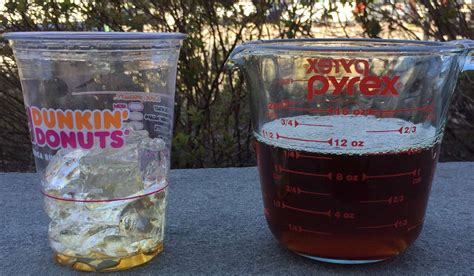 Dunkin coffee caffeine cheat day design. Here's How Much Coffee You Actually Get in an Iced Coffee ...