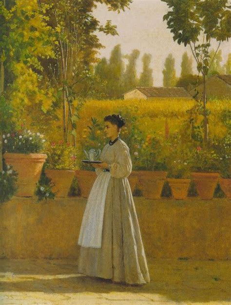Silvestro lega, il pergolato, 1868. Pin su Silvestro Lega