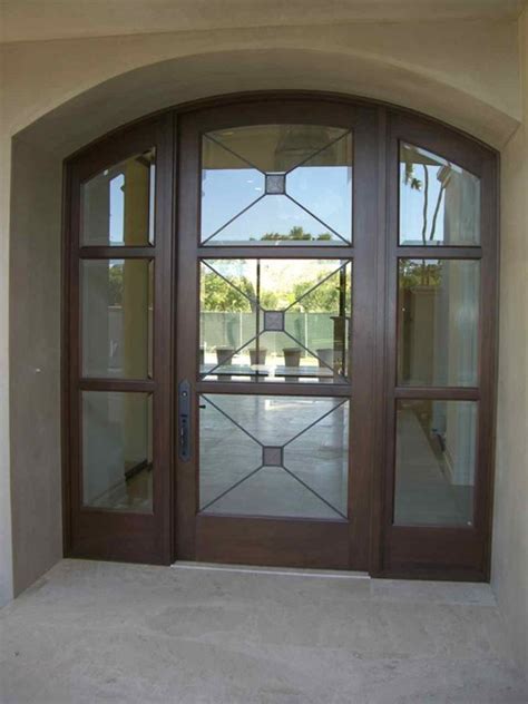 When frosted glass is used in a cabinet door, interior cabinet lights can also be installed to add even more ambiance. Glass Doors - Frosted Glass Front Entry Doors - CROSS ...