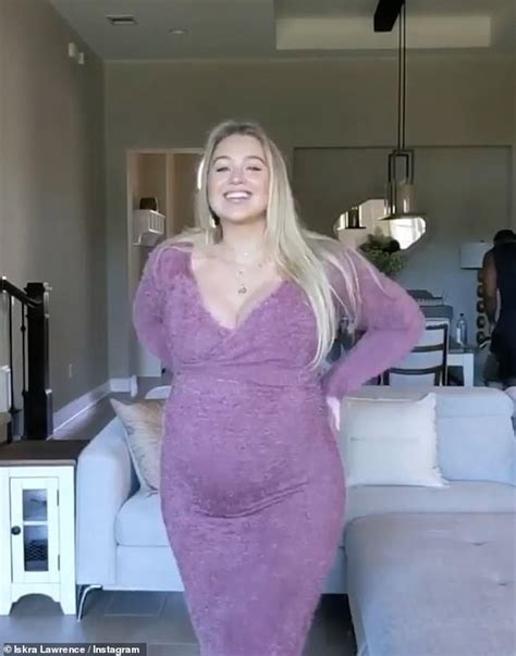 Pregnant Iskra Lawrence Reveals She Is Two Days Overdue To Give Birth