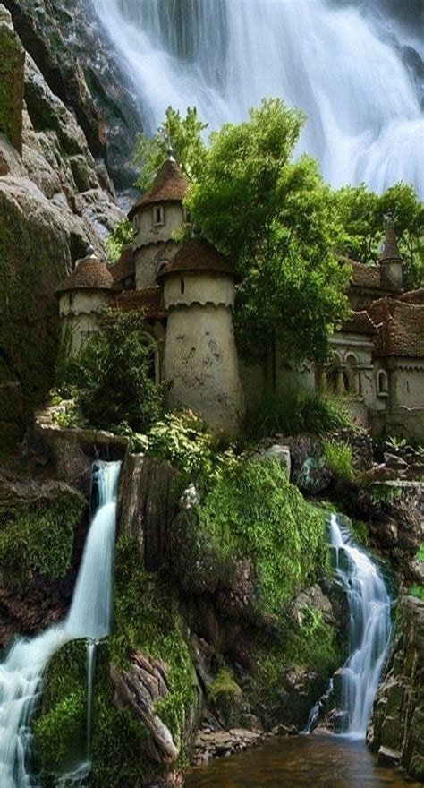 Waterfall Castle In Poland Places To Travel Beautiful Places To