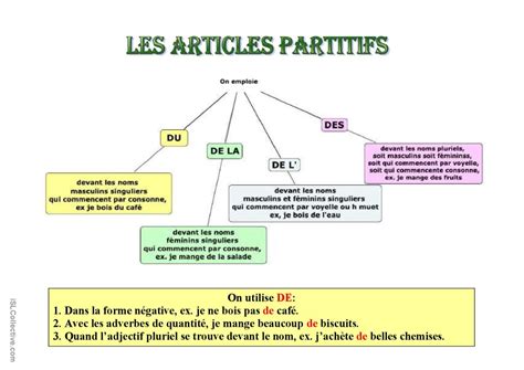 Les Articles Partitifs Guide D Français Fle Fiches Pedagogiques Pdf And Doc