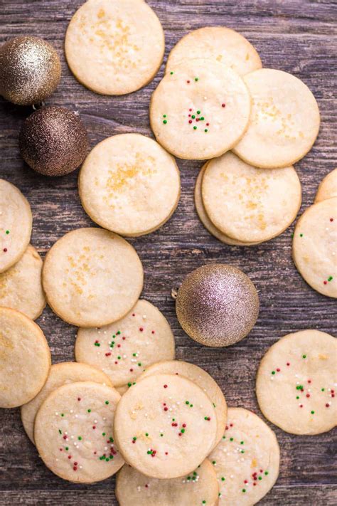 Shortbread cookies are one of my favorites because they require just a handful of ingredients, no eggs, and very little time. Shortbread Cookies - Whipped It Up