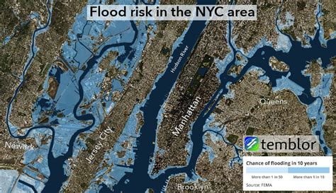 Jersey City Hurricane Sandy Flood Map