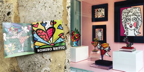 Romero Britto Art Gallery Miami Kimberly Schwede Design