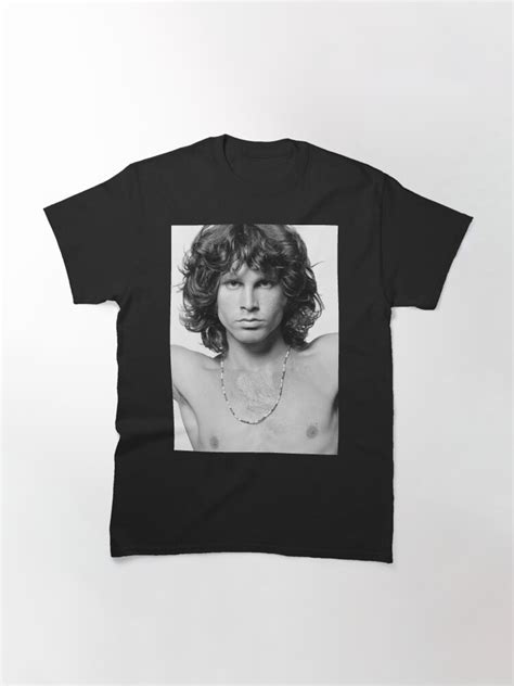Jim Morrison Classic T Shirt By Parliecharker Redbubble