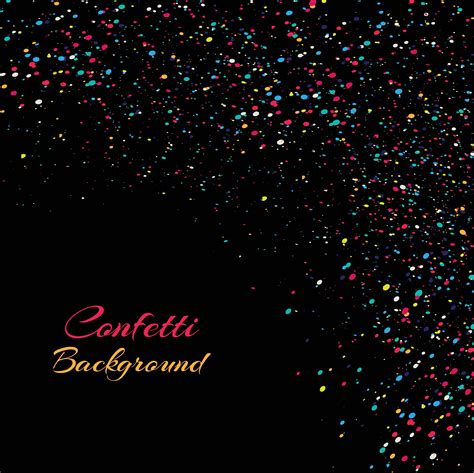 Abstract Colorful Confetti Celebration Background Illustration 246680