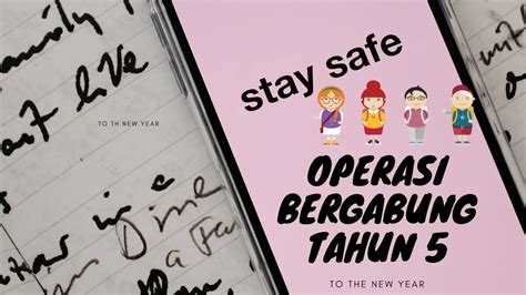 Tahun 5 dan 6 age: OPERASI BERGABUNG TAHUN 5 - YouTube