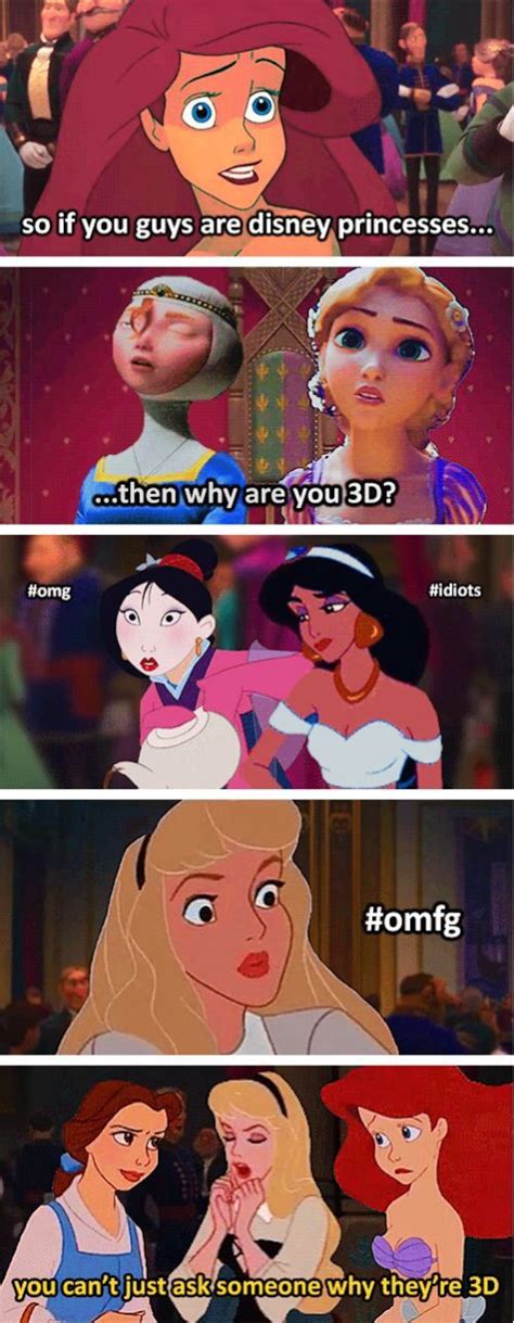 The Princess And Her Friends Are Talking To Each Other In This Funny